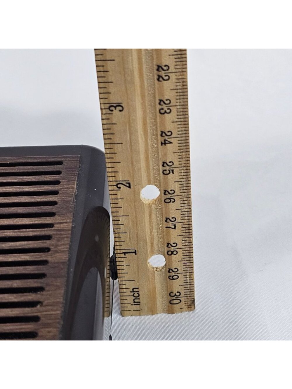 Vintage GE Digital Clock Radio AM/FM With Woodgrain Finish & Snooze Function - Picture 11 of 11